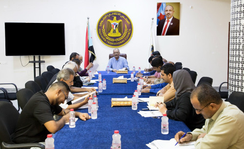 الأمانة العامة للانتقالي تعقد اجتماعها الدوري برئاسة الأمين العام