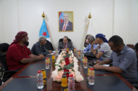 الدكتور الحاج يلتقي هيئة الوفاق والتواصل الجنوبية