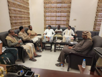 انتقالي المهرة يطلع على أوضاع مؤسسة الكهرباء في المحافظة