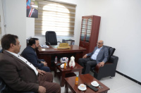 رئيس هيئة التطوير المؤسسي بالانتقالي&nbsp; يستقبل وزير الأشغال العامة