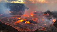 ثوران بركان كيلاويا في هاواي للمرة الثالثة هذا العام