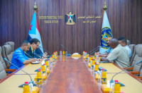 خارجية الانتقالي تبحث مع وفد منظمة الهجرة الدولية جهود معالجة قضية الهجرة غير الشرعية إلى الجنوب