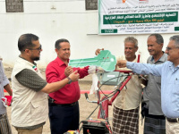 رئيس تنفيذية انتقالي لحج يدشن توزيع 50 حراثة يدوية لصغار المزارعين بردفان وحالمين