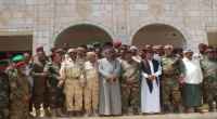 إجراء عملية تسليم واستلام بين قيادتي الحزام الأمني السلف والخلف بسقطرى