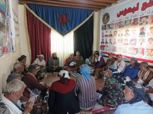 القيادة المحلية لانتقالي لبعوس تعقد اجتماعها الفصلي الثالث من العام الجاري