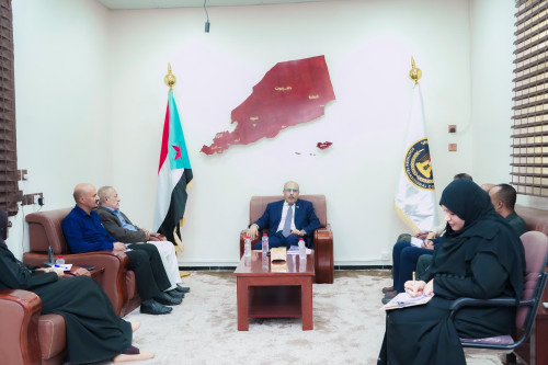 رئيس الجمعية الوطنية يطّلع على أنشطة نقابة الصحفيين والإعلاميين الجنوبيين وخططها المستقبلية