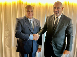 الرئيس الزُبيدي يلتقي وزير خارجية تيمور الشرقية