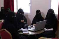 منسقية الانتقالي في كلية التربية بجامعة حضرموت تدشن دورة تدريبية في مهارات برامج الحاسوب