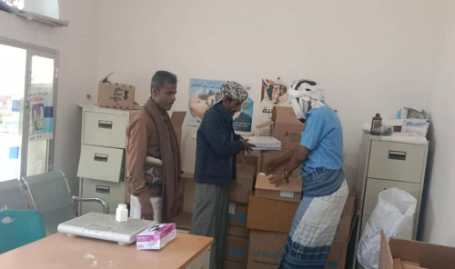 رئيس تنفيذية انتقالي جيشان يتفقد المركز الصحي في مركز مصيعم بالمديرية
