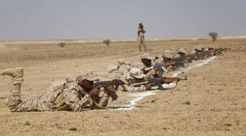 لواء الدفاع الساحلي يجري تدريبا ميدانيا على الرماية بالأسلحة الخفيفة والمتوسطة