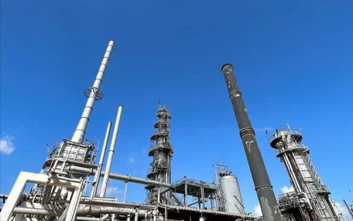 مصافي عدن تستأنف تشغيل وحدة انتاج الاسفلت