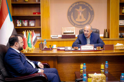الرئيس الزُبيدي يوجه بسرعة إنجاز تأهيل الخط البحري ومعالجة أضرار الإعصار "تيج"