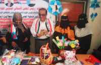 منسقية الانتقالي في جامعة أبين تنظم معرضاً فنياً للتراث الشعبي والأشغال اليدوية