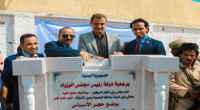 لملس وحُميد يضعان حجر الأساس لمشروع الميناء البري بالعاصمة عدن