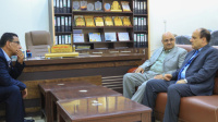 النقيب يلتقي مدير عام مديرية دار سعد