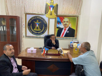 الحالمي يلتقي عميد المعهد العالي للمعلمين بلحج