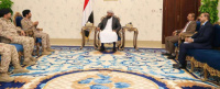 المحرمي يلتقي قائد التحالف العربي بالعاصمة عدن