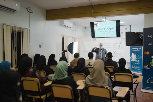 &laquo;كاك بنك&raquo; ينظم ورشة عمل بعنوان "الثقافة المالية" بالشراكة مع الجامعة اللبنانية في عدن ضمن فعاليات أسبوع المال العالمي
