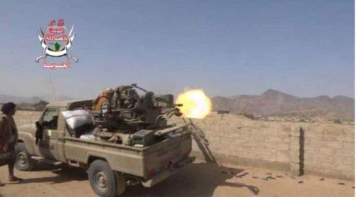 قوات العمالقة الجنوبية تصدُّ هجومًا حوثيًّا على الجفرة جنوب مأرب