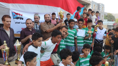برعاية انتقالي الضالع.. اختتام الدوري الرمضاني بالمديرية 