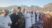 رؤساء الهيئات المحلية للمجلس الانتقالي يؤدون صلاة عيد الفطر المبارك بالمحافظات