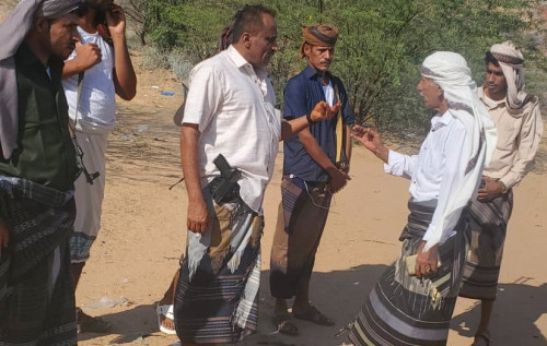  رئيس تنفيذية انتقالي مودية يتفقد عدداً من النقاط الأمنية في المديرية