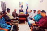 نائب رئيس تنفيذية انتقالي أبين يلتقي رئيس النيابة العامة للاستئناف بالمحافظة