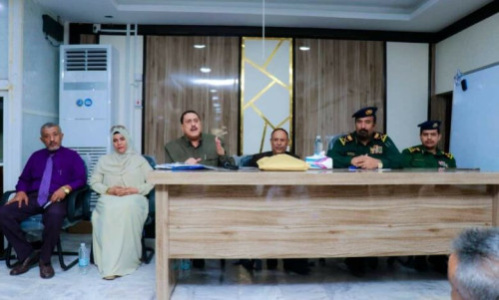 فعالية توعوية حول سيادة القانون وخطر المخدرات بإدارة أمن العاصمة عدن