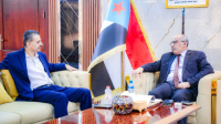 رئيس الجمعية الوطنية يناقش مع وكيل وزار التخطيط والتعاون الدولي دور المنظمات الدولية العاملة في الجنوب