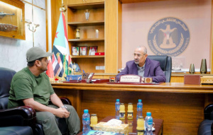 الرئيس الزُبيدي يطّلع على سير العمل الأمني بمحافظة أبين