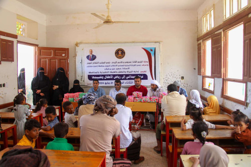 انتقالي سقطرى ينفذ نزولاً ميدانياً إلى رياض الأطفال في المحافظة