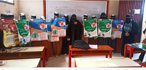 انتقالي أبين يختتم حملة "لا للغش" في مدارس المحافظة