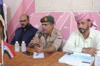 المحمدي يلتقي رئيس وأعضاء القيادة المحلية للمجلس بمديرية الشحر