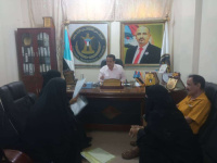رئيس تنفيذية انتقالي لحج يطلع على نشاط جمعية نساء الكديمه الخيرية بالمحافظة