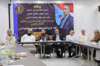 الأمانة العامة بالانتقالي تعقد لقاءً تشاورياً مع أئمة وخطباء مساجد العاصمة عدن لمكافحة الظواهر السلبية