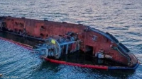 السفينة "المقلوبة".. إنقاذ 9 من الطاقم والعثور على جثة