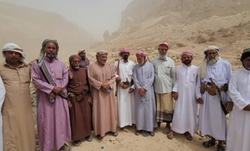 مشايخ القف والشريط الصحراوي يشيدون بالمبادرة الخيرية لدولة الإمارات في مشروع “عقبة مدودة “