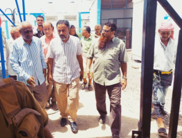 رئيس تنفيذية انتقالي أبين يتفقد مستوى الخدمات الطبية بالمستشفى الريفي في زنجبار