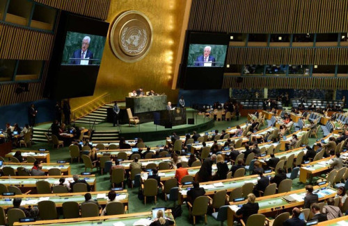 دعم عربي قوي لترشيح تاريخي لفلسطين في الأمم المتحدة
