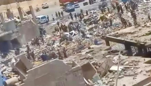 المركز الأمريكي للعدالة يدعو لتحقيق دولي في انفجار مخزن أسلحة بصنعاء