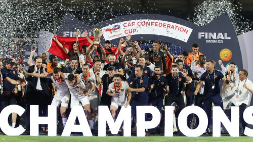 نهضة بركان المغربي يتوج بكأس الكونفيدرالية الإفريقية