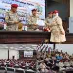 بحضور الوكيل&nbsp;الشبحي..&nbsp;وزير الدفاع&nbsp;يشهد حفل تخرج الدفعة الأولى أطباء جامعيين من مدرسة جندوح