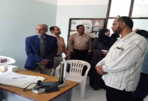 الوكيل الشبحي يتفقد سير العمل بالمرافق الصحية في بعض المحافظات ويشيد بمستوى الالتزام والانضباط للطواقم الطبية