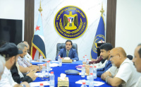 الأمانة العامة بالانتقالي تناقش تقرير المشهد الاقتصادي والخدمي في الجنوب