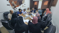 الوكيل الشبحي يترأس اجتماعآ موسعآ مع طاقم قطاع السكان لمناقشة الاستعدادات لانطلاق حملة تعزيز صحة الأم والوليد