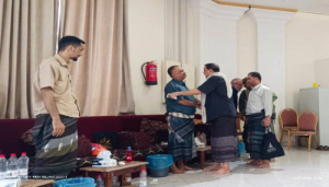 قيادات عسكرية وأمنية وشخصيات اجتماعية يقدمون واجب العزاء لأسرة الفقيد اللواء محمد عسكر
