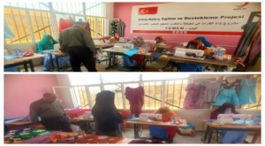 تغيير حياة السجينات في إصلاحية المنصورة بالعاصمة عدن من خلال التمكين المهني