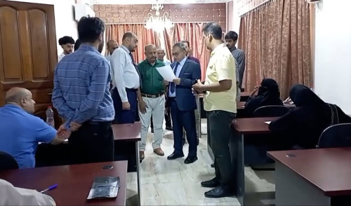 جامعة عدن تدشن امتحانات الدكتوراه في التعليم عن بُعد 