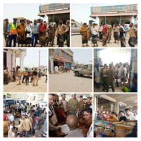 نزول ميداني لانتقالي المسيمير والصناعة والتجارة والسلطة المحلية والحزام الأمني والشرطة لضبط الأسعار وفق المتغيرات الجديدة للصرف