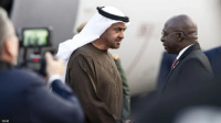 محمد بن زايد يصل أنغولا في "زيارة دولة"
